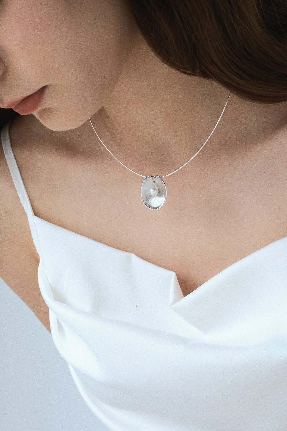 Freshwater Pearl Shell Necklace