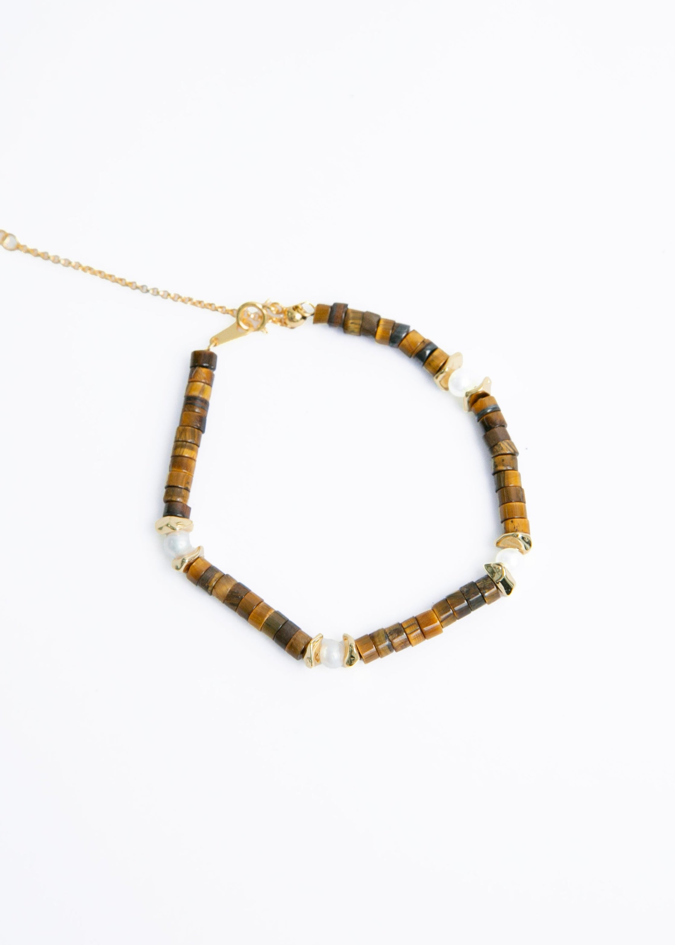 Caramel Tiger Eye Stone Bracelet