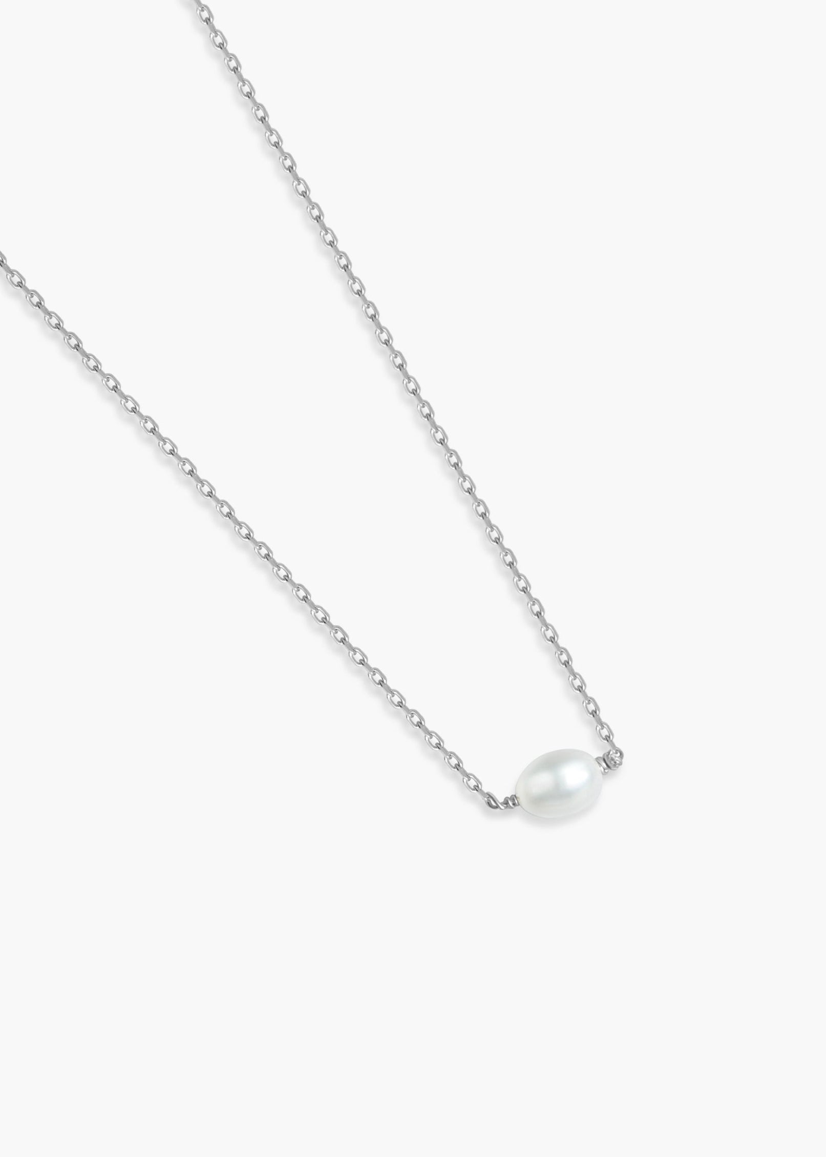 Fresh Water Pearl Silver Chain